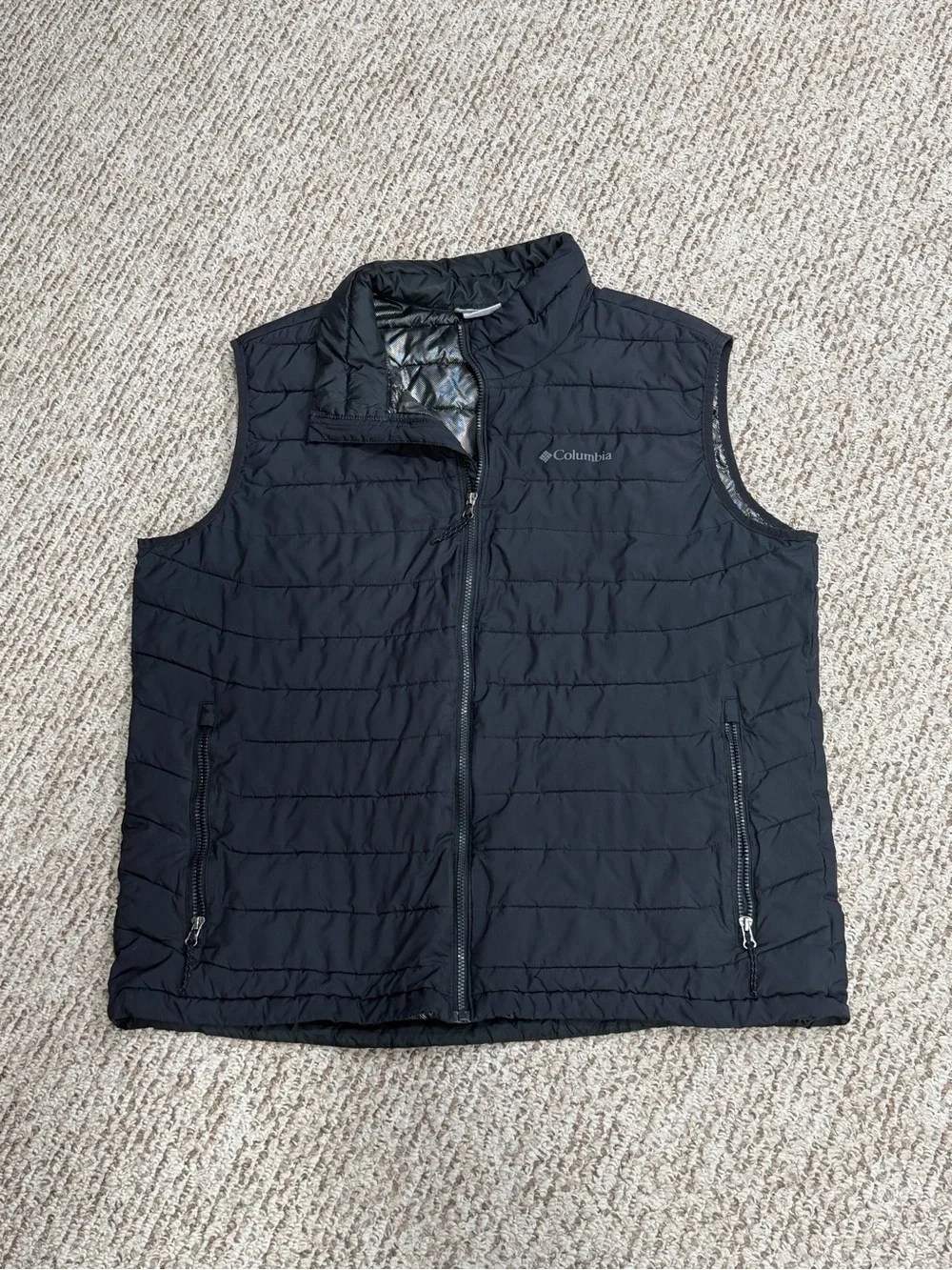 Columbia Men's Black Omni-heat Vest